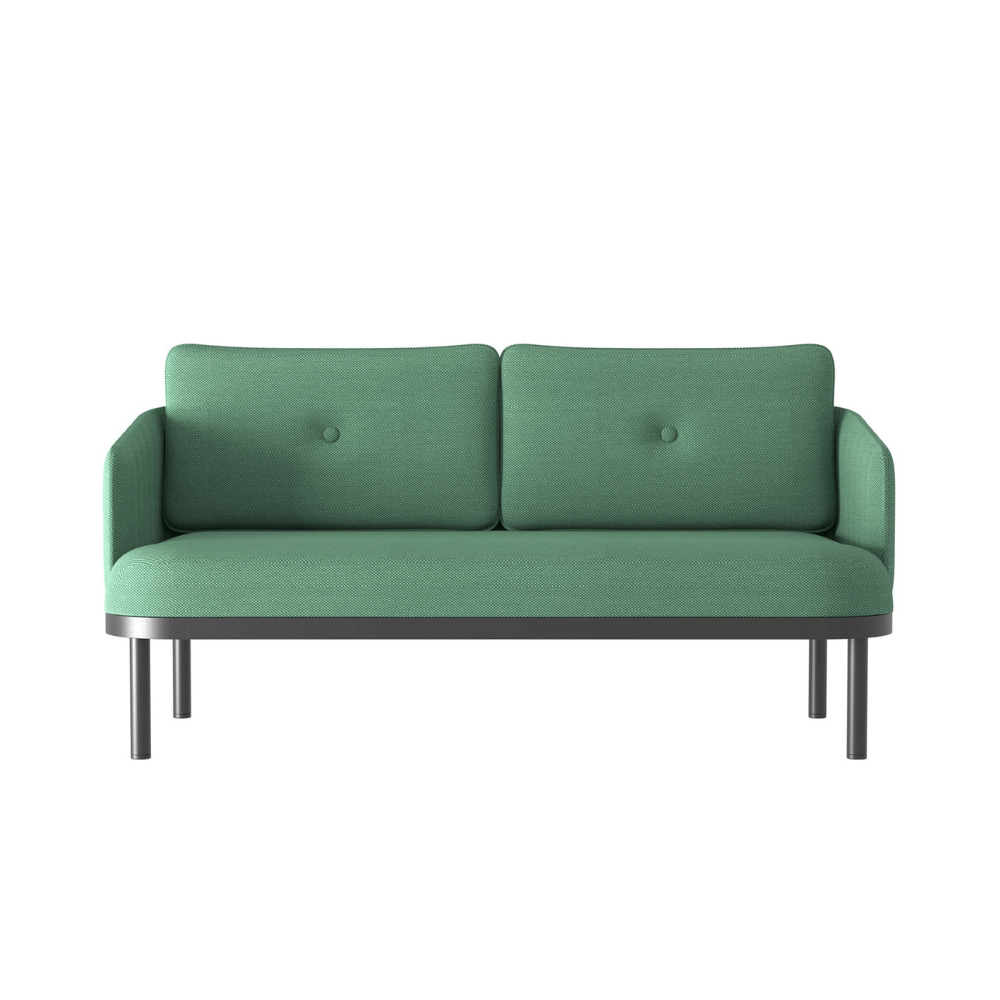 Sheep Two Seater Fabric Office Lounge Sofa - Gavisco Office Furniture