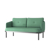 Sheep Two Seater Fabric Office Lounge Sofa - Gavisco Office Furniture