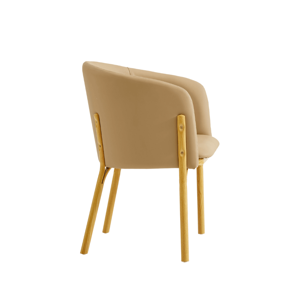 Silla Modern Leather Leisure Dining Room Side Armchair - Gavisco Office Furniture