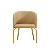 Silla Modern Leather Leisure Dining Room Side Armchair - Gavisco Office Furniture