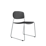 Slim Simple Plastic Stackable Training Chair - Gavisco Office Furniture