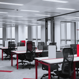 SMART Metal Frame Modular Office Double Row Workstation Desk - Gavisco Office Furniture