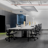 SMART Metal Frame Modular Office Double Row Workstation Desk - Gavisco Office Furniture