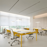 SMART Metal Frame Modular Office Double Row Workstation Desk - Gavisco Office Furniture