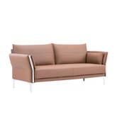 Spider-Ivy Three Seater Modern Leather Office Lounge Sofa - Gavisco Office Furniture