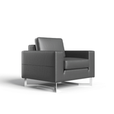 Square Single Seater Commercial Office Lounge Sofa