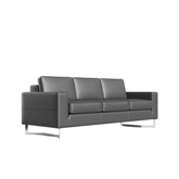 Square Three Seater Commercial Office Lounge Sofa
