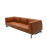 St. Germain Three Seater Luxury Leather Lounge Sofa - Gavisco Office Furniture