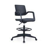 Starry-D 現代升降旋轉高腳工作吧檯椅