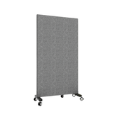 Surfer-B Mobile Dry-Erase Magnetic Whiteboard & Fabric Pinboard Notice Board