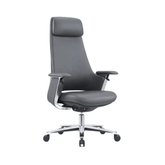 Swan High Back Genuine Leather Executive Chair - Gavisco Office Furniture