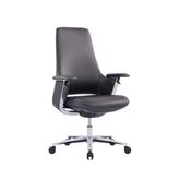 Swan-M Mid Back Genuine Leather Executive Chair - Gavisco Office Furniture