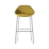 Sys Minimalist Office Fabric High Bar Stool Chair - Gavisco Office Furniture