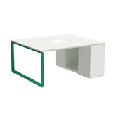 THINK-B Metal Frame Modular Office Workstation Desk with Storage Cabinet - Gavisco Office Furniture