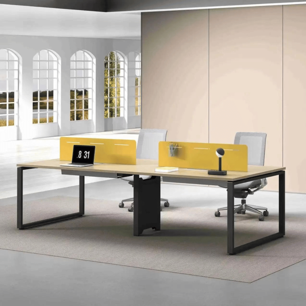 THINK-C 120° Y-Shaped Metal Frame Modular Office Workstation Desk - Gavisco Office Furniture