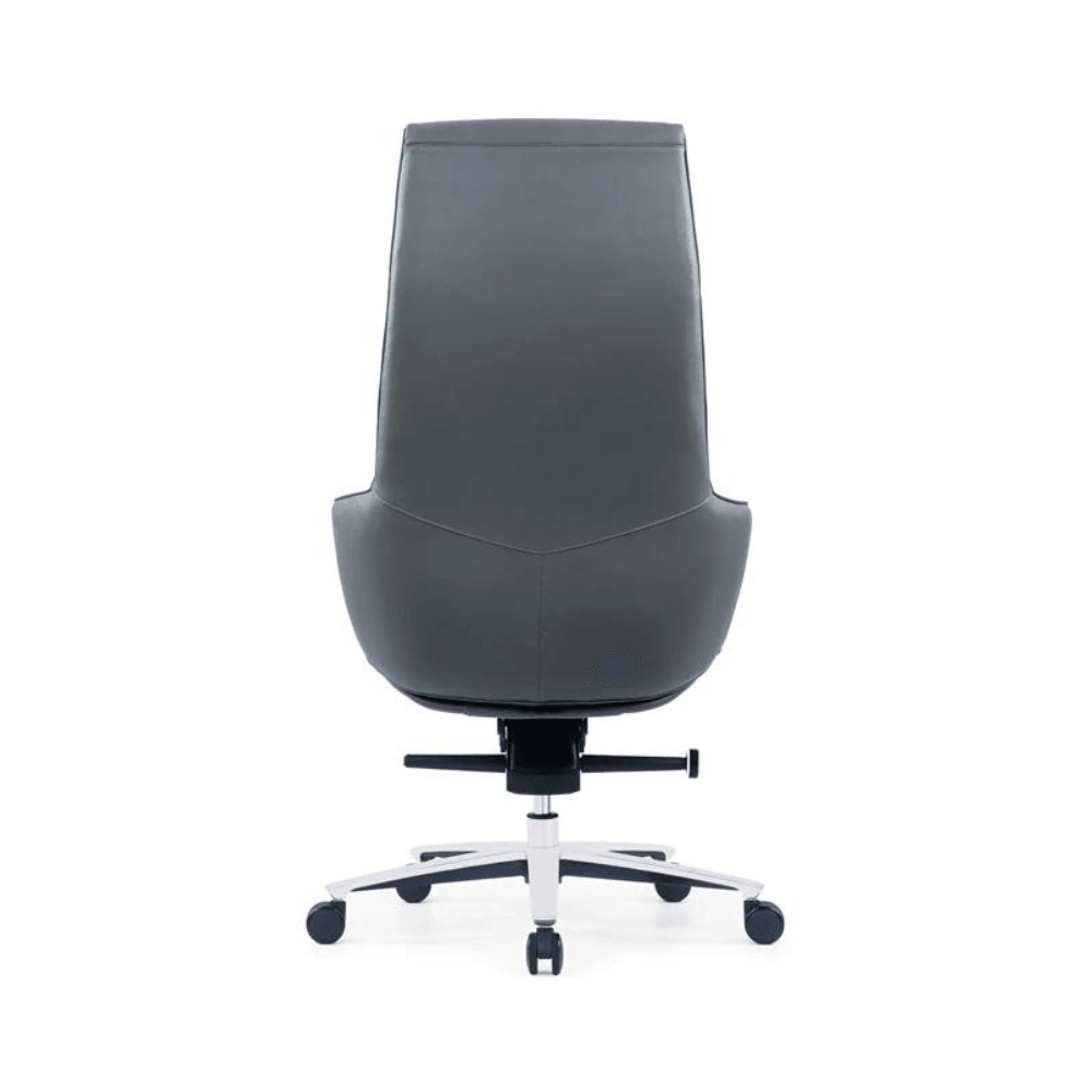 Tulip High Back Genuine Leather Executive Chair - Gavisco Office Furniture