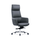 Tulip High Back Genuine Leather Executive Chair - Gavisco Office Furniture