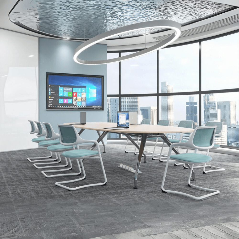 Vela-B Stackable Visitor Meeting Cantilever Chair - Gavisco Office Furniture