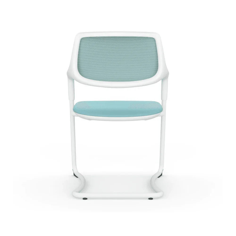 Vela-B Stackable Visitor Meeting Cantilever Chair - Gavisco Office Furniture