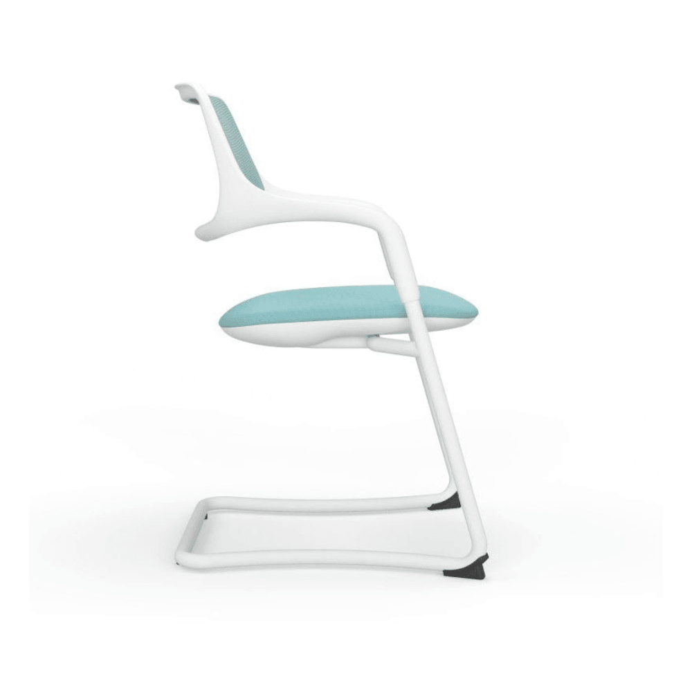 Vela-B Stackable Visitor Meeting Cantilever Chair - Gavisco Office Furniture