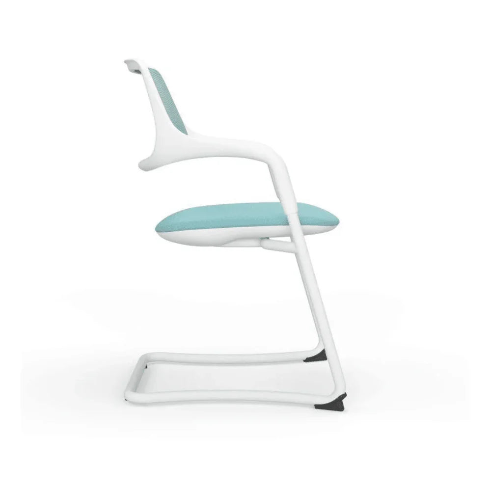 Vela-B Stackable Visitor Meeting Cantilever Chair - Gavisco Office Furniture