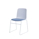 Viva Simple Cushion Stackable Plastic Side Chair