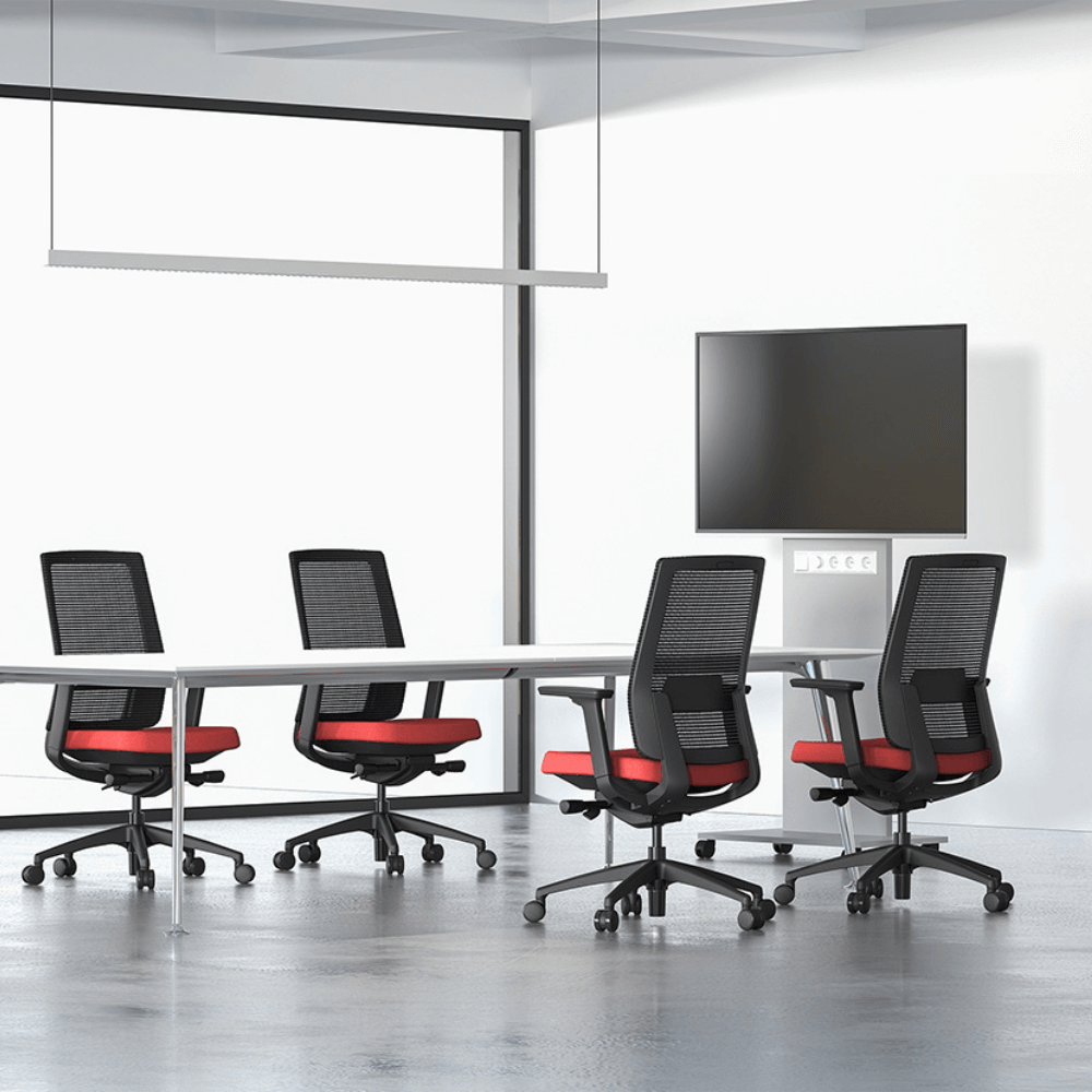 Vix-M Mid Back Ergonomic Office Chair - Gavisco Office Furniture