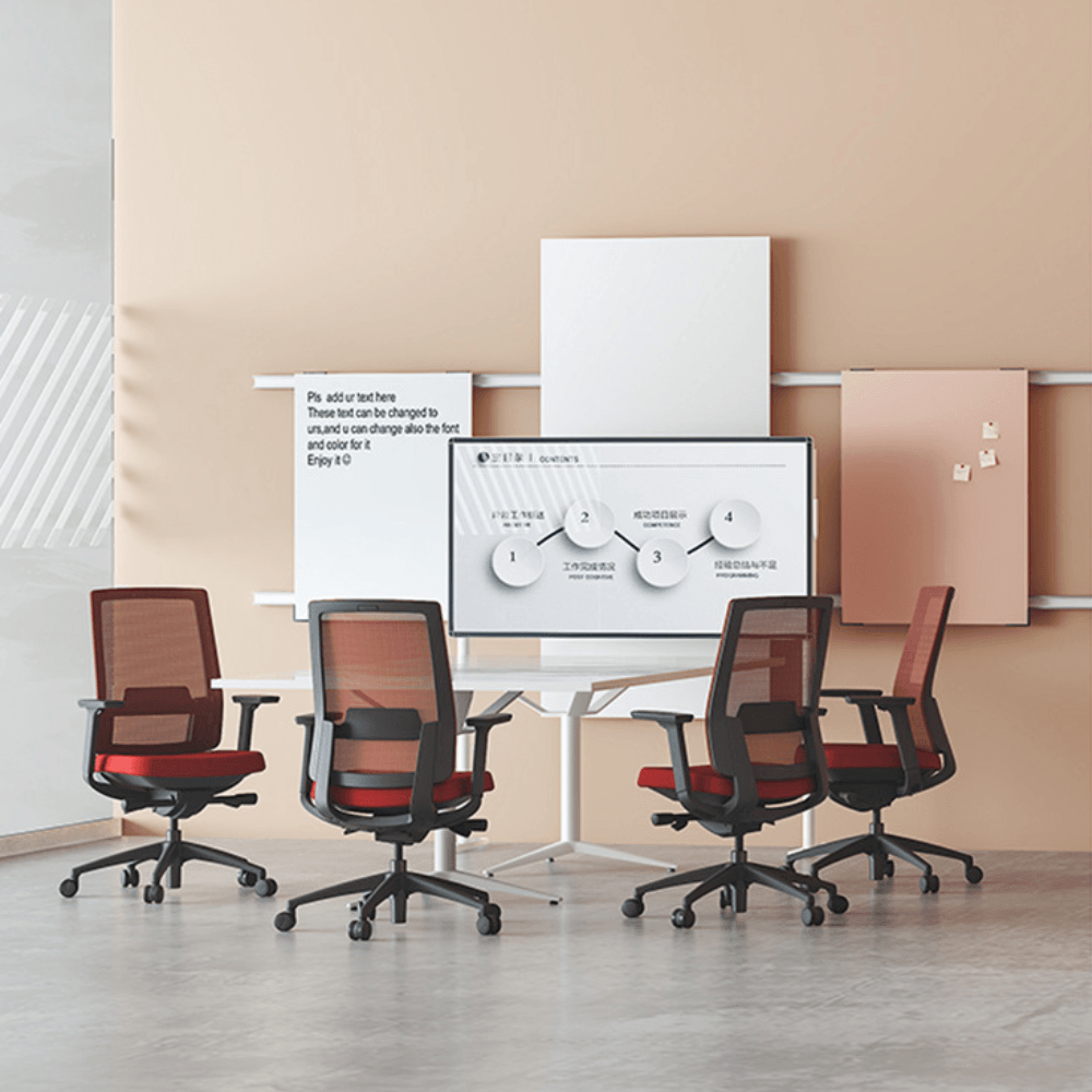 Vix-M Mid Back Ergonomic Office Chair - Gavisco Office Furniture