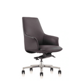 Wensha-M Mid Back Office Leather Conference Meeting Chair