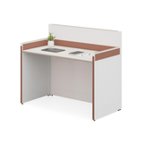 Wise-A Office Desk Workbench with Partition - Gavisco Office Furniture