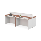 Wise-A Office Desk Workbench with Partition - Gavisco Office Furniture