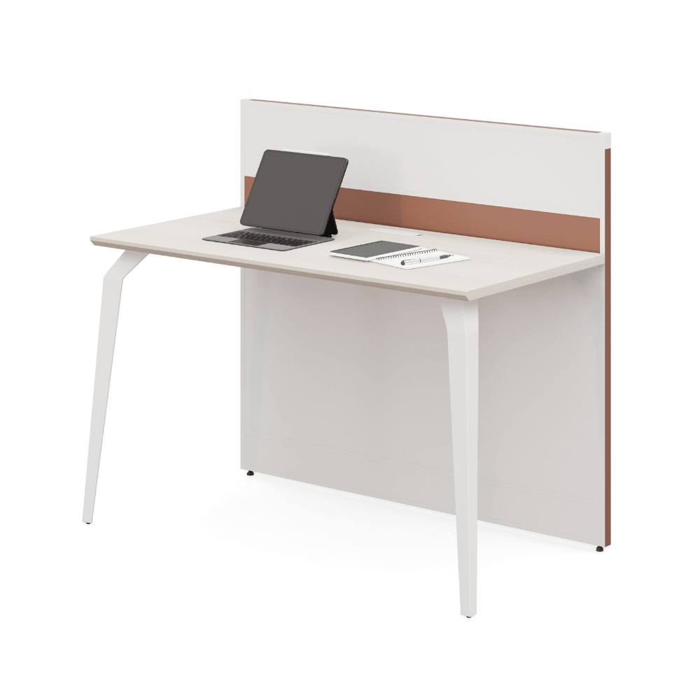 Wise-B Office Desk Workbench with Partition - Gavisco Office Furniture
