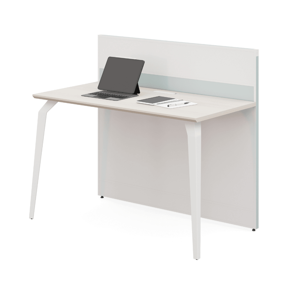 Wise-B Office Desk Workbench with Partition - Gavisco Office Furniture