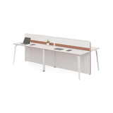 Wise-B Office Desk Workbench with Partition - Gavisco Office Furniture