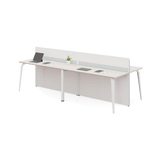 Wise-B Office Desk Workbench with Partition - Gavisco Office Furniture