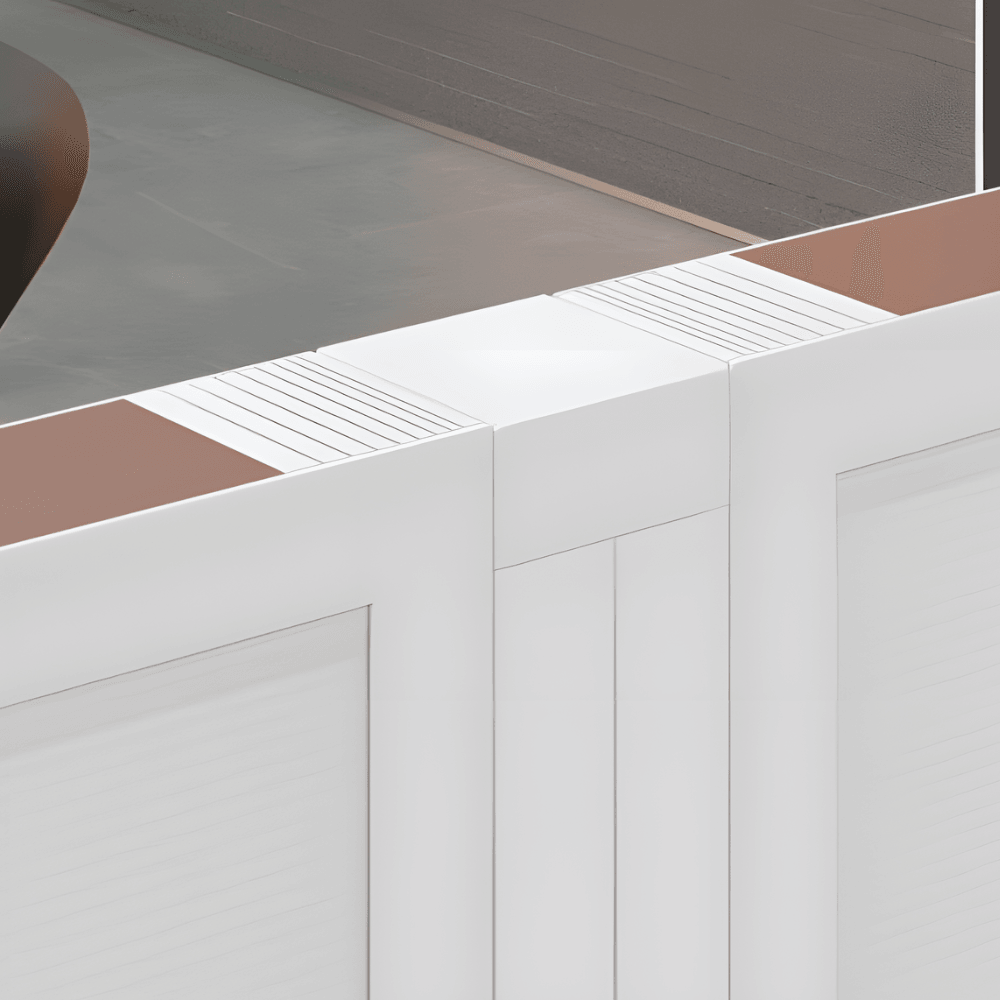 Wise-A Office Desk Workbench with Partition - Gavisco Office Furniture