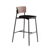 Wisp Modern Leather High Barstool