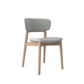 Wood Minimalist Dining Room Fabric Side Chair - Gavisco Office Furniture