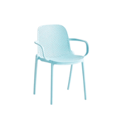 Yuri-B Modern Stackable Plastic Armrest Chair