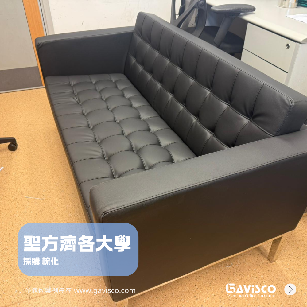 Saint Francis University Lounge Sofa Showcase