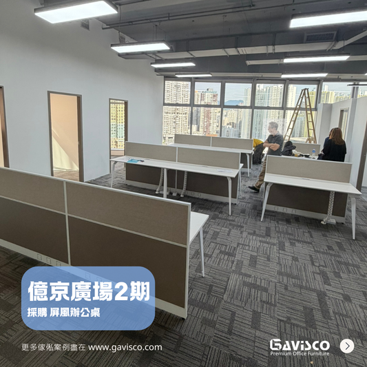 Billion Plaza II Office Partition Desk Project