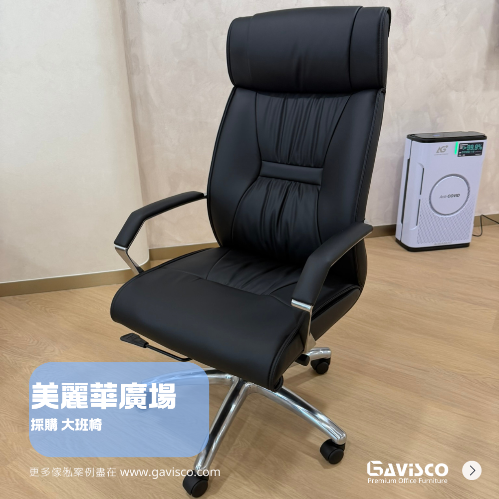 Ricci Leather Executive Chair Showcase