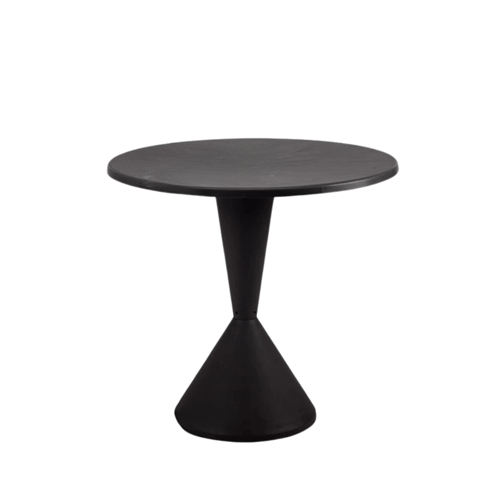 CT01 Outdoor Resin Plastic Round Coffee Side Table