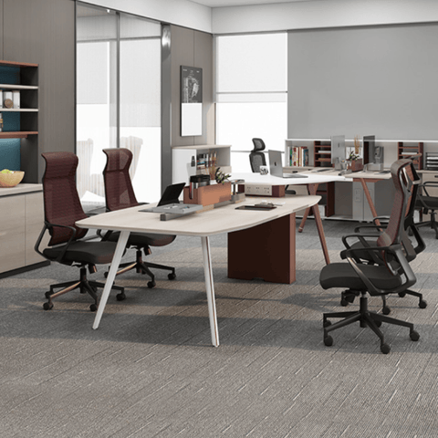 Dex Modern Wooden Double Layer Conference Meeting Table - Gavisco Office Furniture