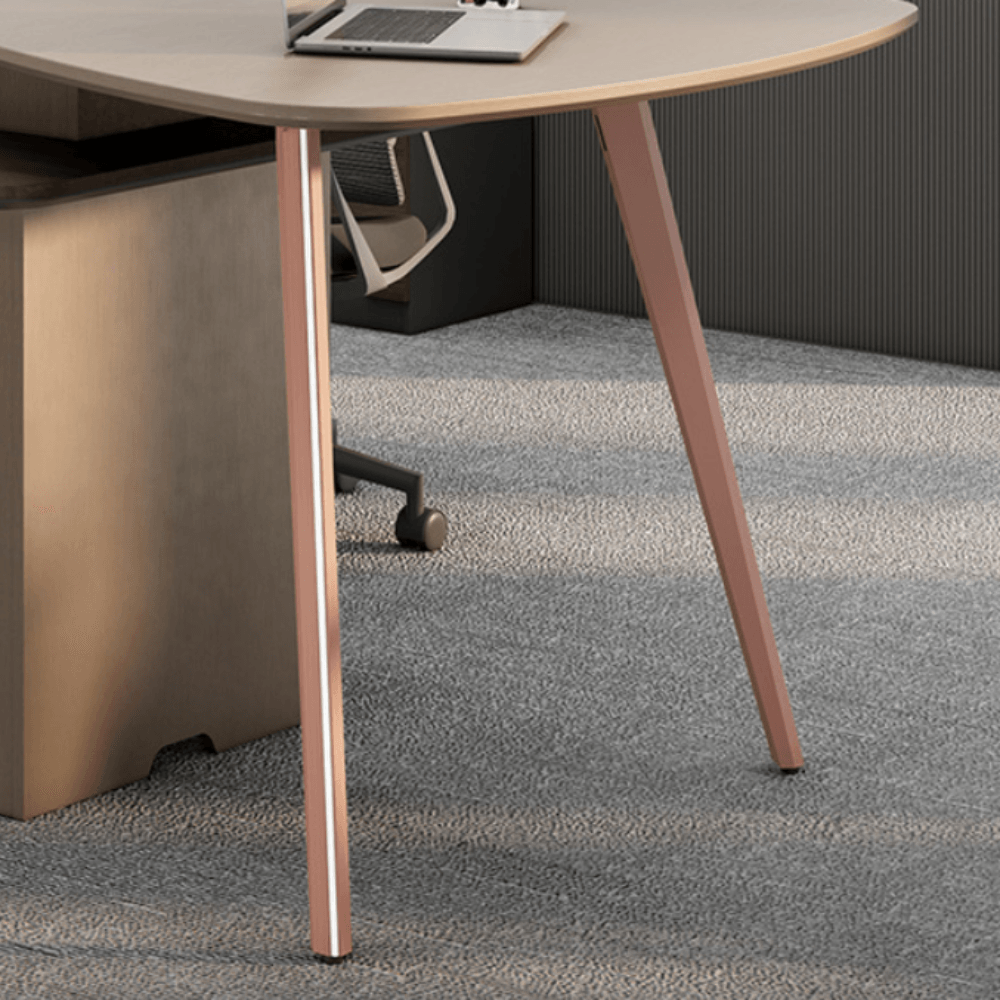 Dex Modern Wooden Double Layer Conference Meeting Table – Gavisco ...