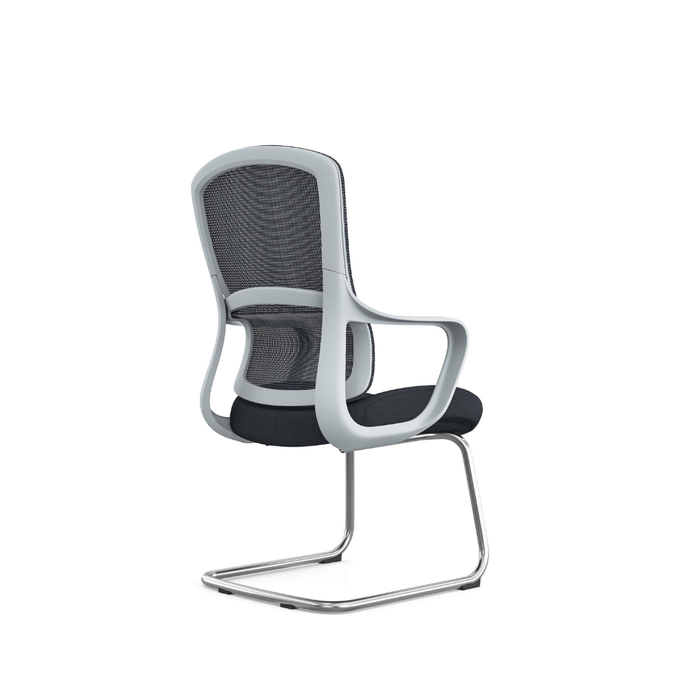 Curve-V Mid Back Office Meeting Cantilever Chair