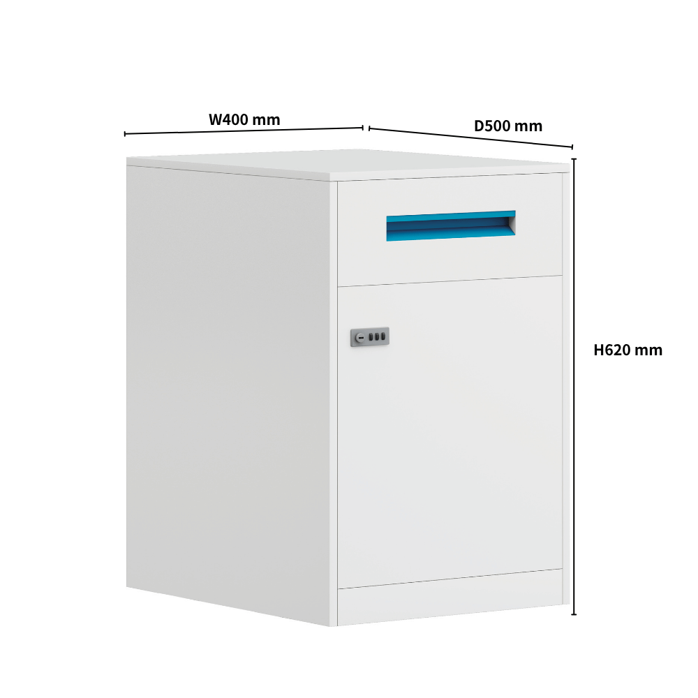 DTG1 Steel Mobile Pedestal Storage Cabinet