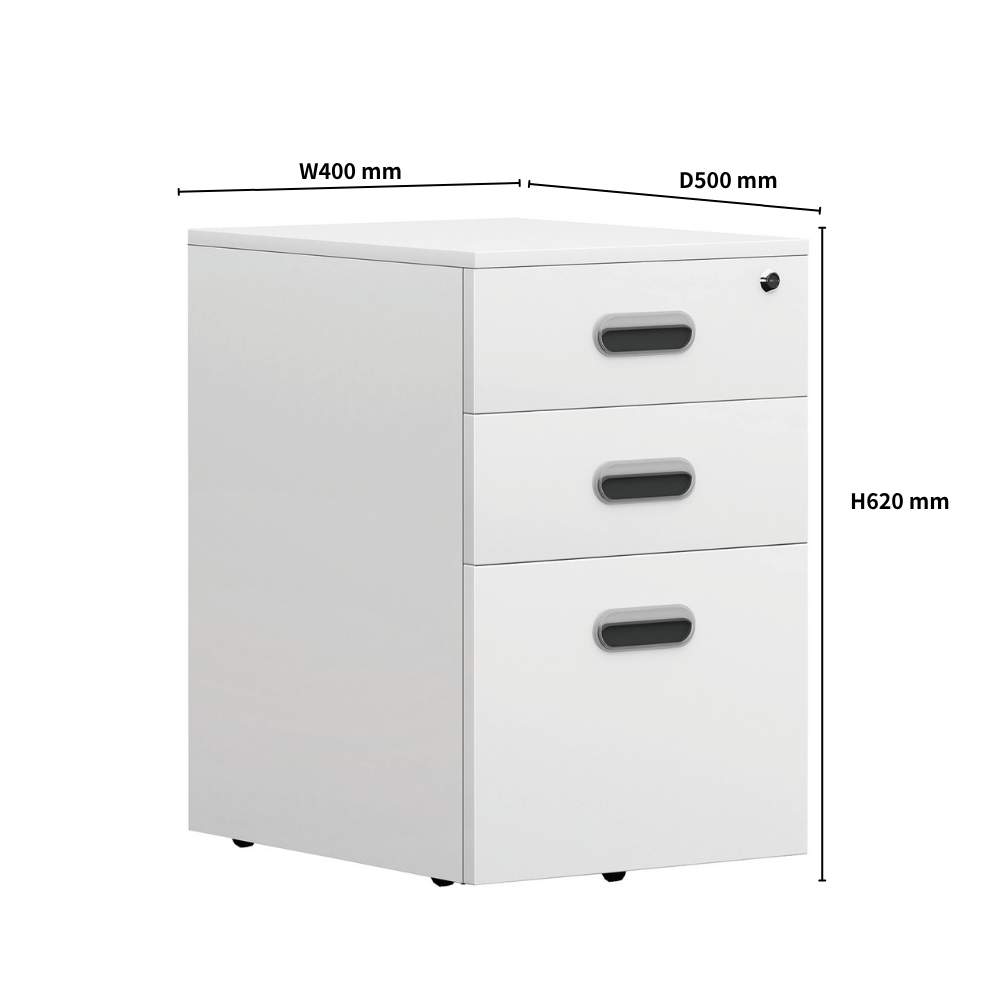 DTG2 3-Drawer Steel Mobile Pedestal