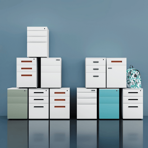 DTG1 Steel Mobile Pedestal Storage Cabinet