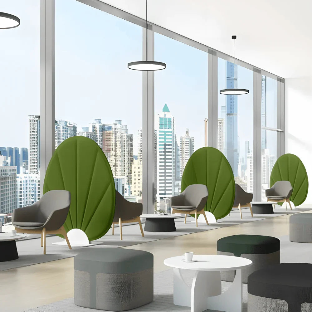 Fan-A Modern Office Fabric Acoustic Divider Panel – Gavisco Office ...